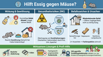Hilft Essig gegen Mäuse? | Experta Schädlingsbekämpfung GmbH