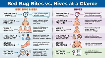 Bed Bug Bites vs. Hives: How to Tell the Difference