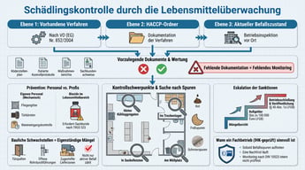Was prüft die Lebensmittelüberwachung beim Thema Schädlinge? | Experta Schädlingsbekämpfung