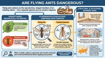 Are Flying Ants Dangerous?