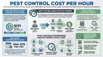 How Much Is Pest Control Per Hour?