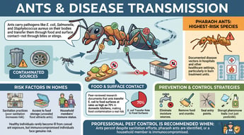 Can Ants Carry Diseases?