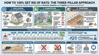 How to 100% Get Rid of Rats