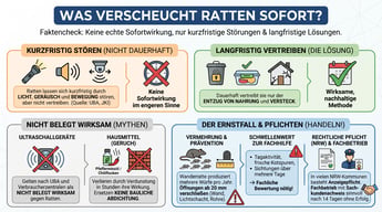 Was verscheucht Ratten sofort? | Experta Schädlingsbekämpfung