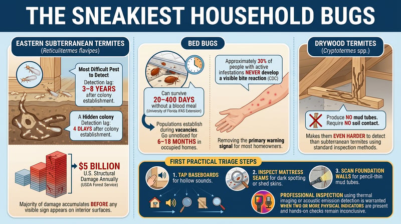 The Sneakiest Household Bugs