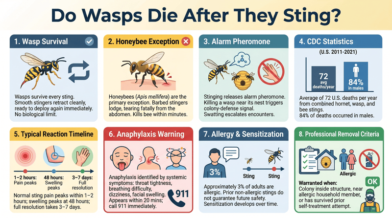 Do Wasps Die After They Sting?