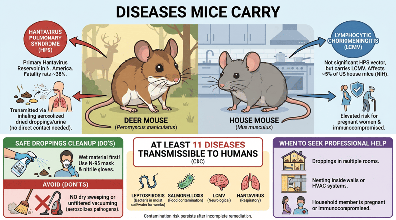 Diseases Mice Carry