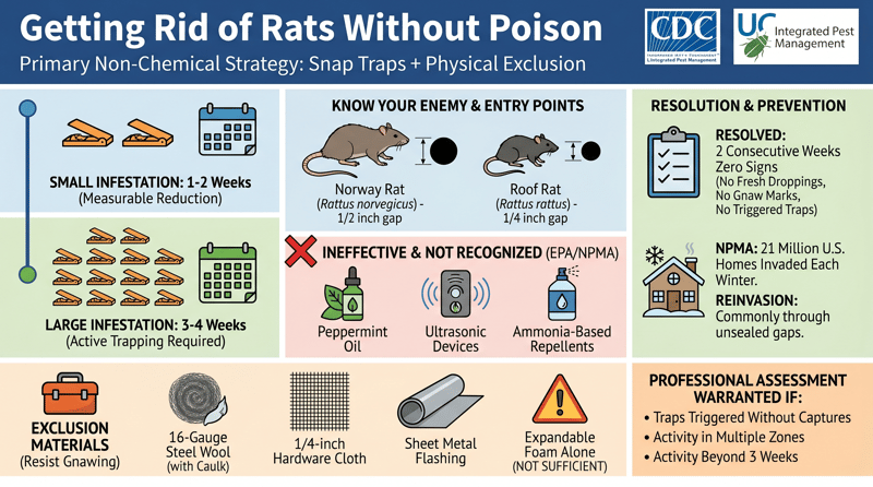Getting Rid of Rats Without Poison