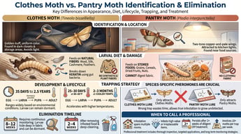 Clothes Moth vs. Pantry Moth: What's the Difference?