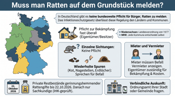 Sind Ratten auf dem Grundstück meldepflichtig? | Experta Schädlingsbekämpfung GmbH
