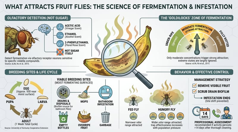 What Attracts Fruit Flies