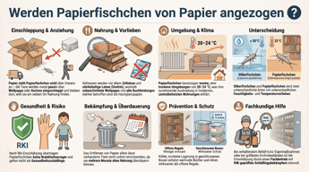 Werden Papierfischchen von Papier angezogen? | Experta Schädlingsbekämpfung GmbH