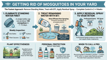 How to Get Rid of Mosquitoes in Your Yard
