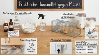 Hausmittel gegen Mäuse: Essig, Essigessenz & Co. im Check