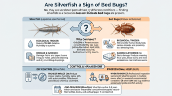 Are Silverfish a Sign of Bed Bugs?