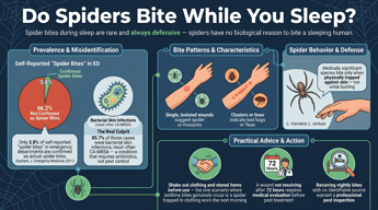 Do Spiders Bite While You Sleep?