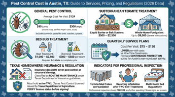 How Much Does Pest Control Cost in Austin?