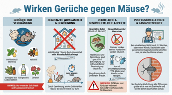 Welchen Geruch hassen Mäuse? | Experta Schädlingsbekämpfung