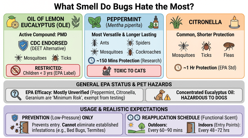 What Smell Do Bugs Hate the Most?