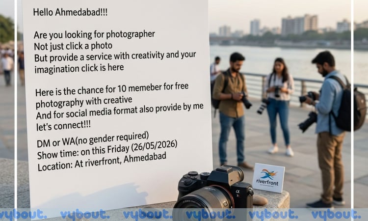 Photography at riverfront Ahmedabad 