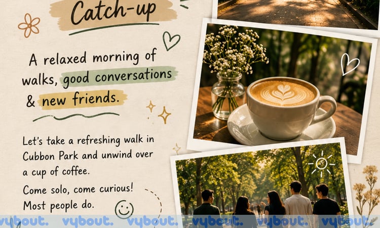 Cubbon Park Walk & Coffee Catch-up