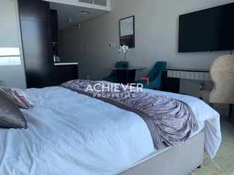 ✔️Spectacular Studio ✔️Fully Furnished ✔️High Floor image 2