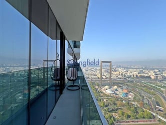 High Floor | Furnished | Overlooking Dubai Frame image 1