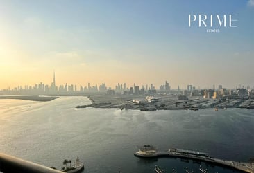 Stunning Creek and Burj Views | High Floor image 1