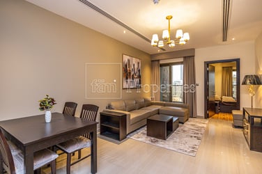 One bedroom | Fully furnished | Full Burj view image 2