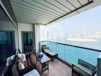 3 BHK/Free A/C /Front View of  Al Khan Lagoon image 1