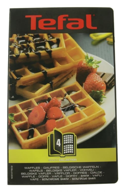 Piese de schimb - set plăci snack collection (gaufres/waffles), 2 buc. + carte retete