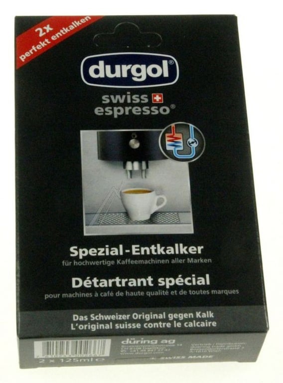Piese de schimb - anticalcar durgol swiss espresso® 2 x 125 ml