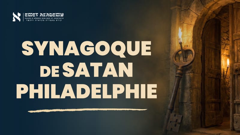 La synagogue de Satan face à Philadelphie | Apocalypse Ép. 11