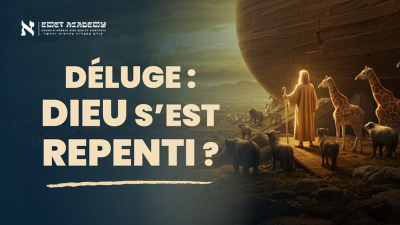 Dieu “regrette” avant le Déluge ? Le VRAI sens du mot Hébreu !