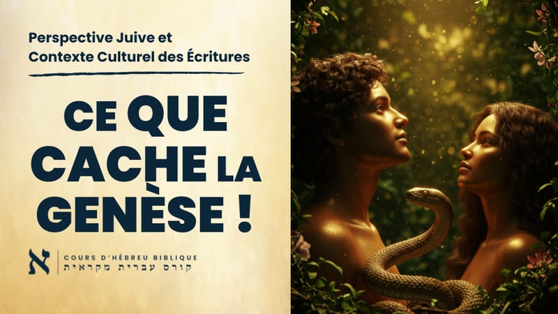 Dieu ou des dieux dans le Jardin d’Éden ? Ce que le texte hébreu révèle !