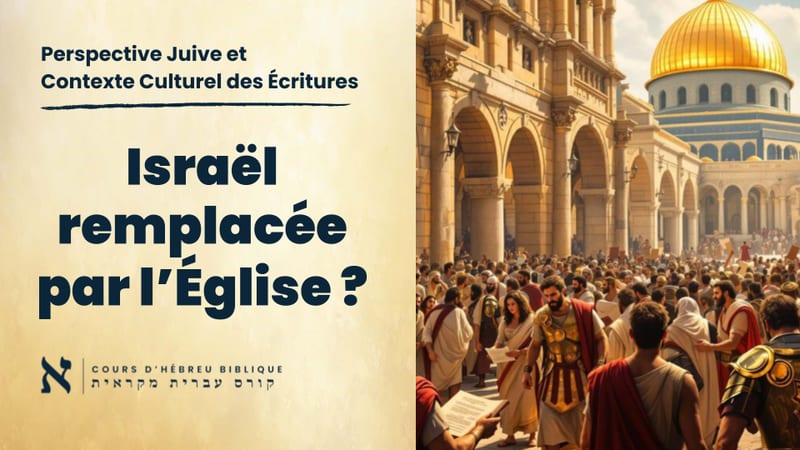 Théologie de la substitution :  l’Église a-t-elle remplacé Israël ? La vérité biblique !