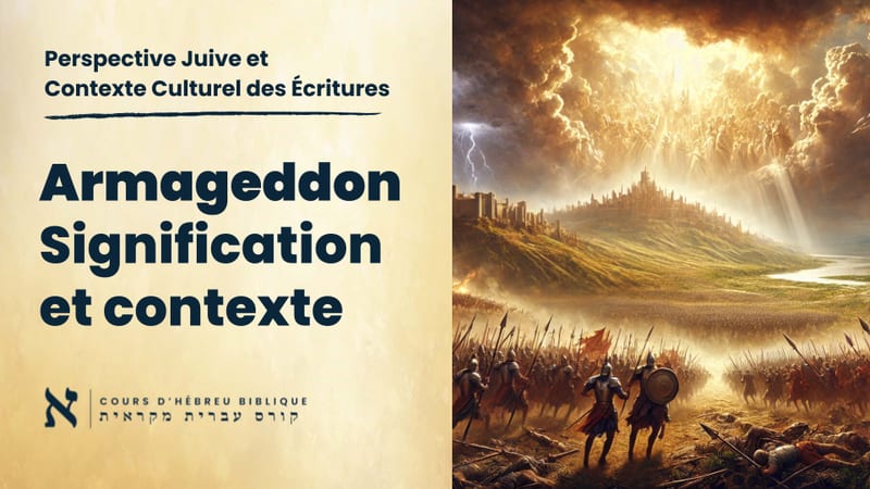 Armageddon expliqué : sens biblique, historique et prophétique