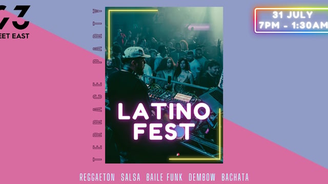 Latino Fest Summer Terrace Party (London) July 2026