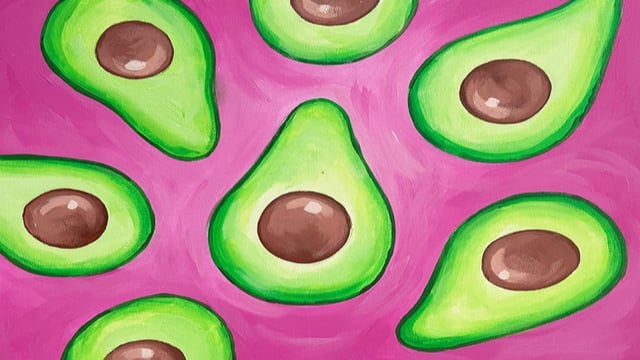 Paint A Pic: Avocado Party