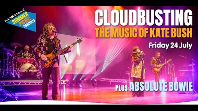 Cloudbusting – The Music of Kate Bush plus Absolute Bowie (SOLD OUT)