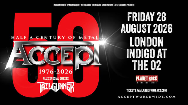 Half A Century Of Metal: ACCEPT - 50th Anniversary Tour