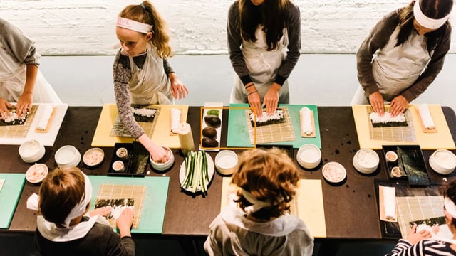 Sticks'n'Sushi - Kids masterclass, Cambridge