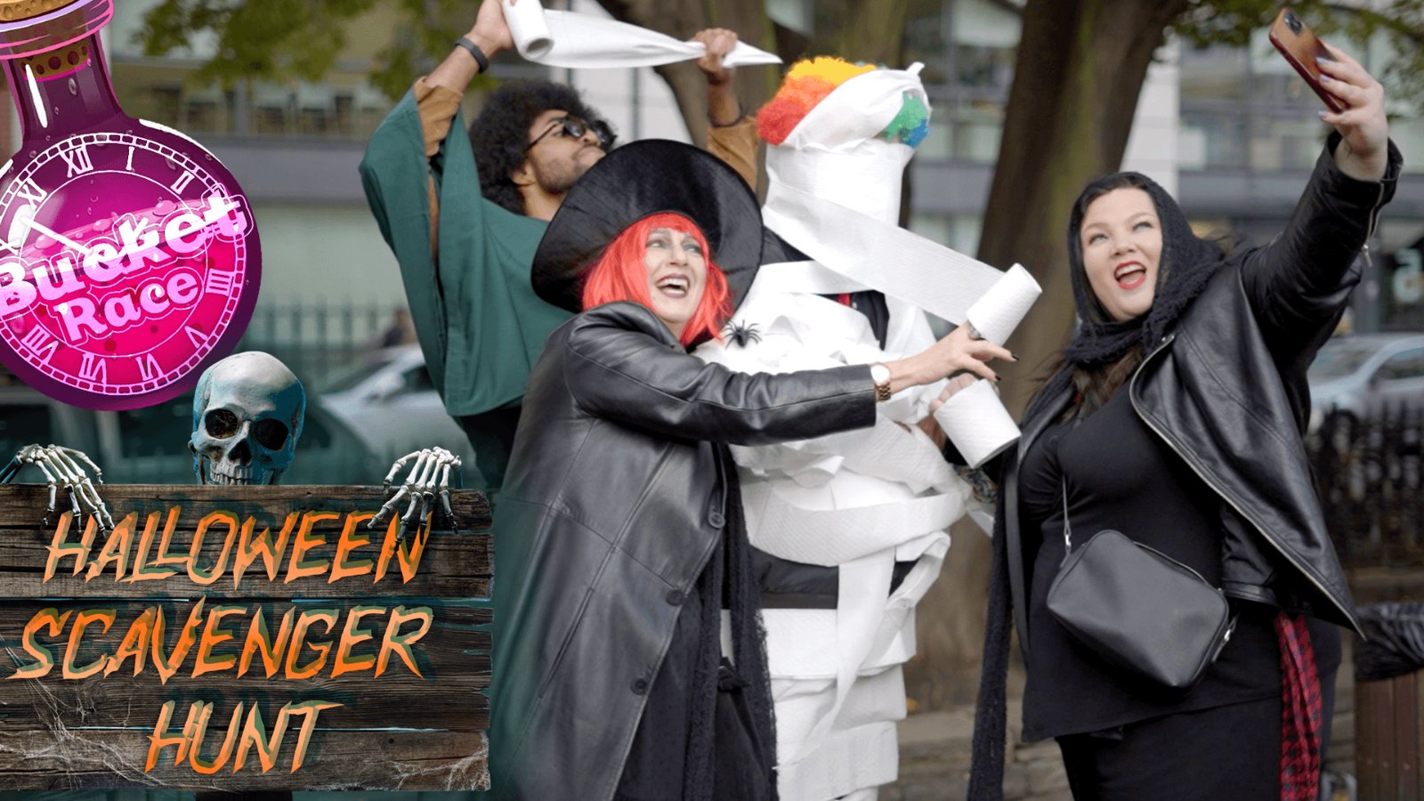 BucketRace Scavenger Hunt Halloween Hunt