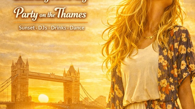 Summer of Love - London party boat + free after party