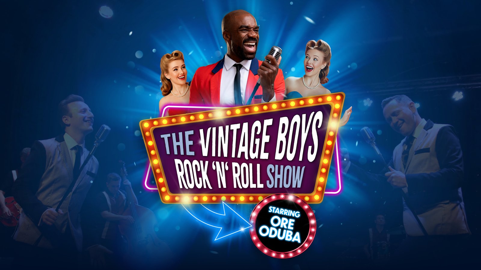 Ore Oduba - The Vintage Boys Rock 'n' Roll Show
