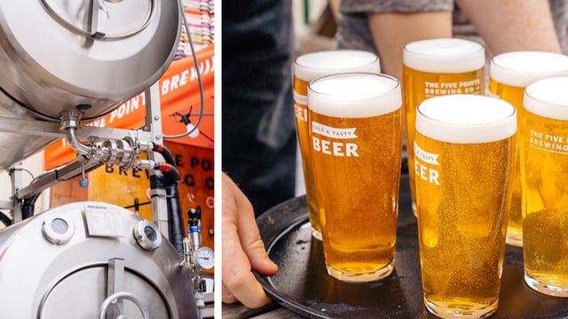 Five Points Brewery Tour & Beer Tasting (3:30pm)