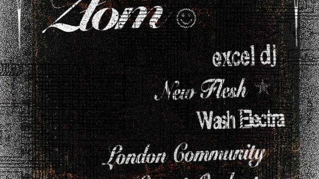 Złom with excel dj, new flesh, Wash Electra, london community laptop orchestra