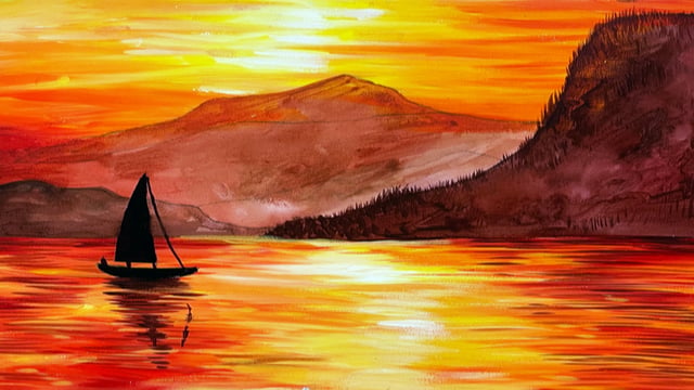 Paint A Pic: Golden Harbour