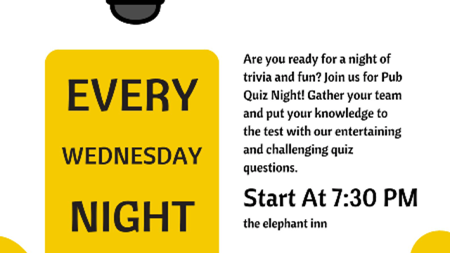 Wednesday Quiz Night