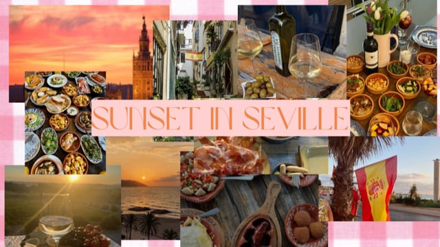 Sunset In Seville